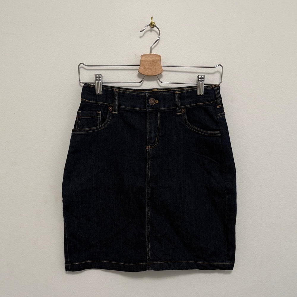 G. H. Bass Denim Mini Skirt